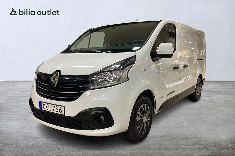 Vit Begagnad 2017 Renault Trafic Minibuss | 124 900 kr (Bra pris) - Bild 1/3