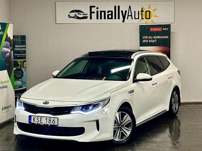 Pärlemovit Begagnad 2018 Kia Optima Advance Kombi | 134 900 kr (Marknadspris) - Bild 1/4