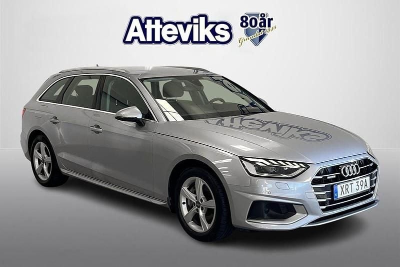 Silver Begagnad 2019 Audi A4 Advanced Plus Kombi | 269 000 kr (Marknadspris) - Bild 1/4