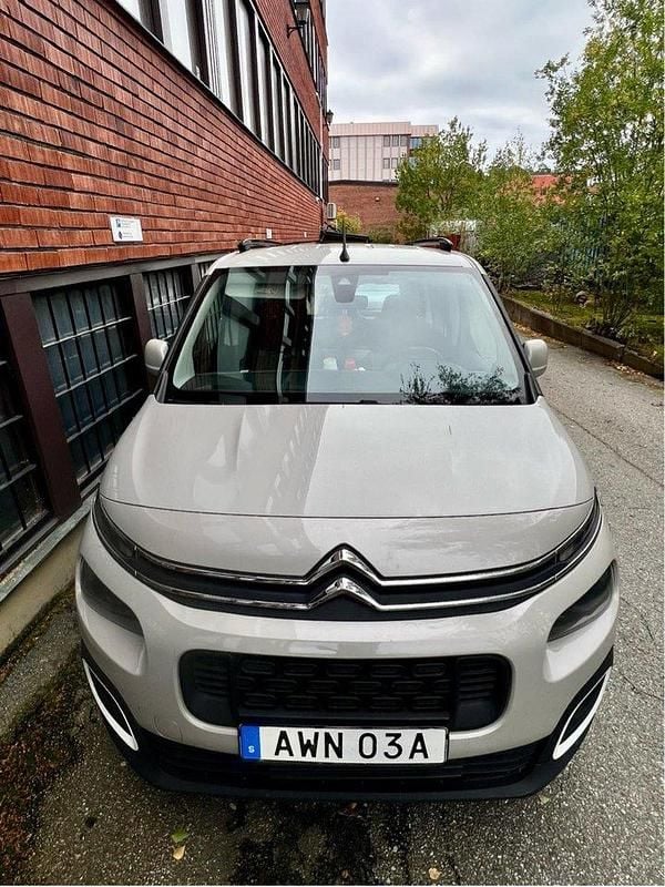 Brun Begagnad 2019 Citroën Berlingo Minibuss | 189 900 kr - Bild 1/4