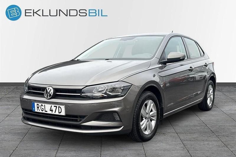 Mörkgrå Begagnad 2020 VW Polo Halvkombi | 159 900 kr (Marknadspris) - Bild 1/4