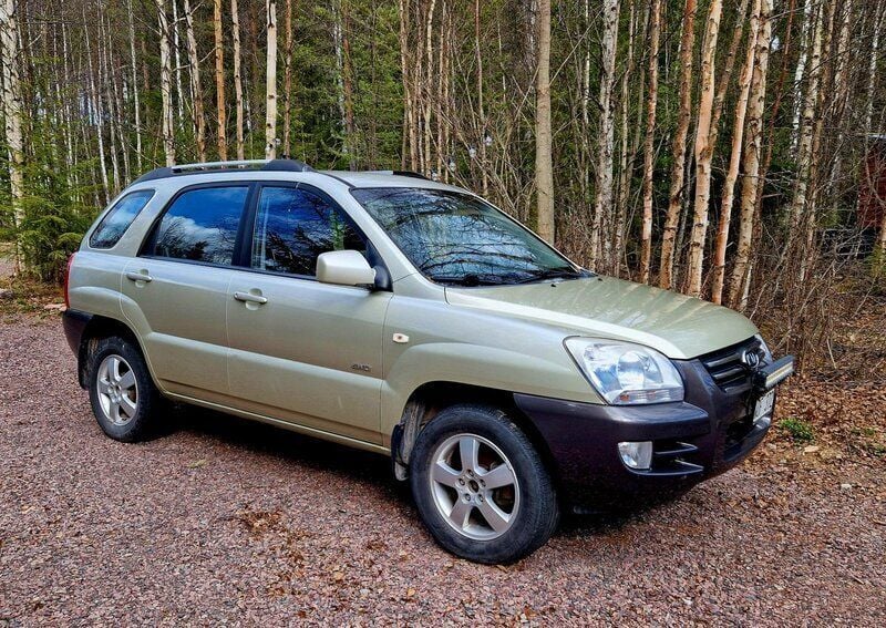 Gul Begagnad 2005 Kia Sportage 4 SUV | 12 000 kr - Bild 1/4