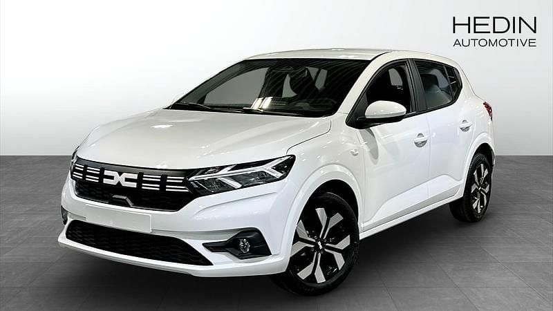 Vit Ny 2025 Dacia Sandero Expression Halvkombi | 219 900 kr (Lite dyr) - Bild 1/4
