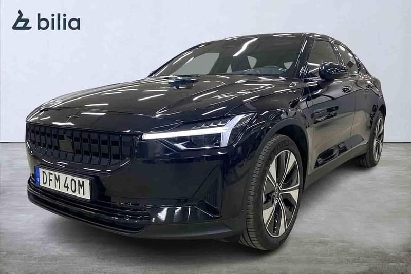 Svart Begagnad 2023 Polestar 2 Long Range Dual motor Halvkombi | 369 900 kr (Marknadspris) - Bild 1/1