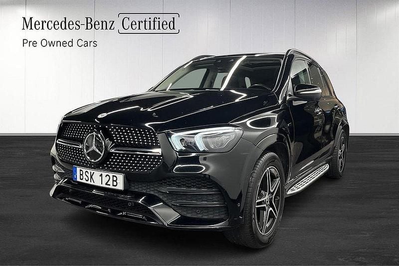 Svart Begagnad 2020 Mercedes GLE350 SUV | 639 500 kr (Lite dyr) - Bild 1/4