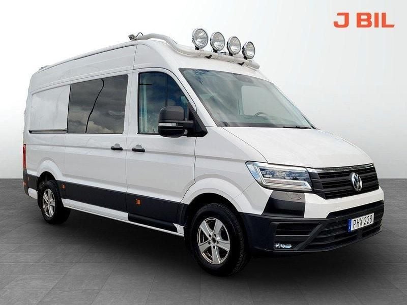 Vit Begagnad 2017 VW Crafter Van | 329 900 kr (Dyr) - Bild 1/4