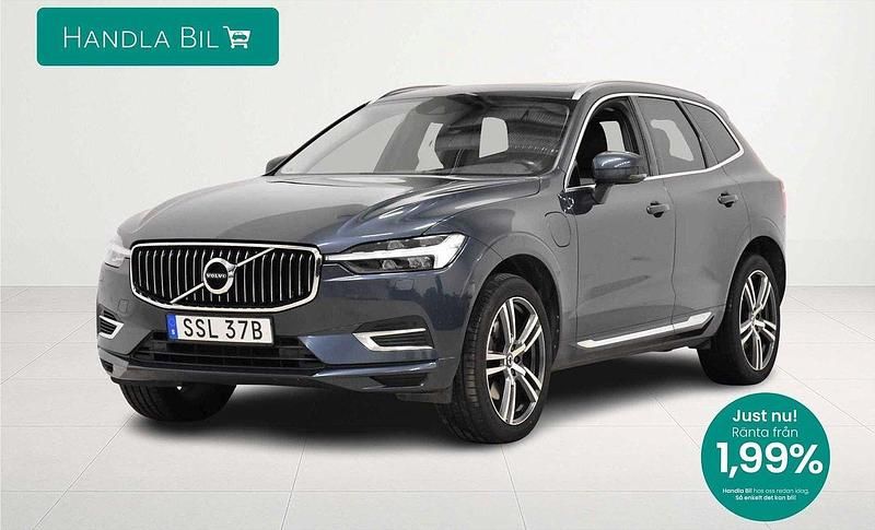 Mörkblå Begagnad 2020 Volvo XC60 Inscription SUV | 389 900 kr (Marknadspris) - Bild 1/3
