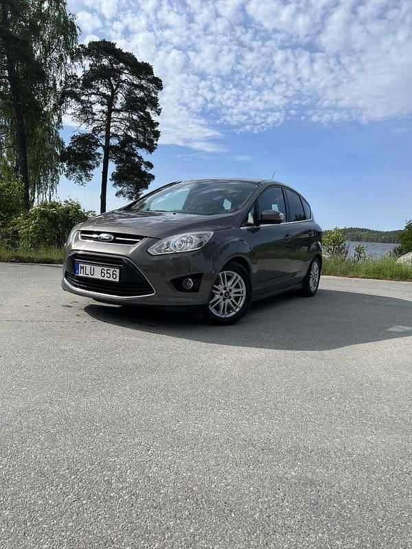 Brun Begagnad 2014 Ford C-MAX Minibuss | 72 000 kr (Marknadspris) - Bild 1/4