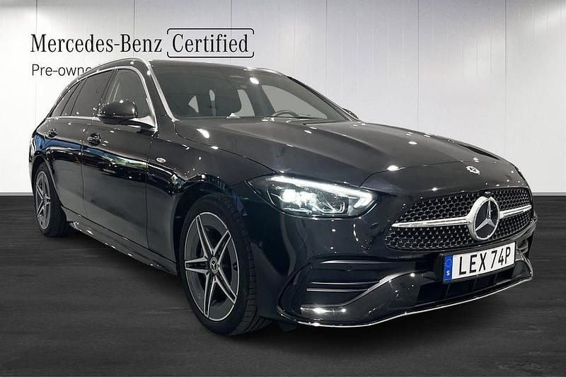 Begagnad Mercedes C300 AMG 313 HK (230 kW) 2025 Svart Kombi
