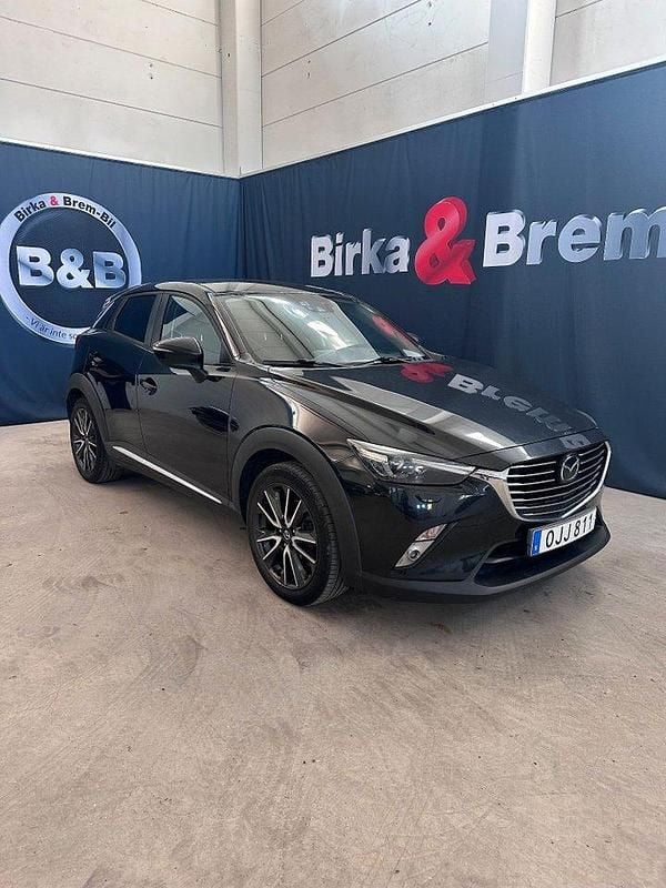 Svart Begagnad 2016 Mazda CX-3 SUV | 152 900 kr (Lite dyr) - Bild 1/2
