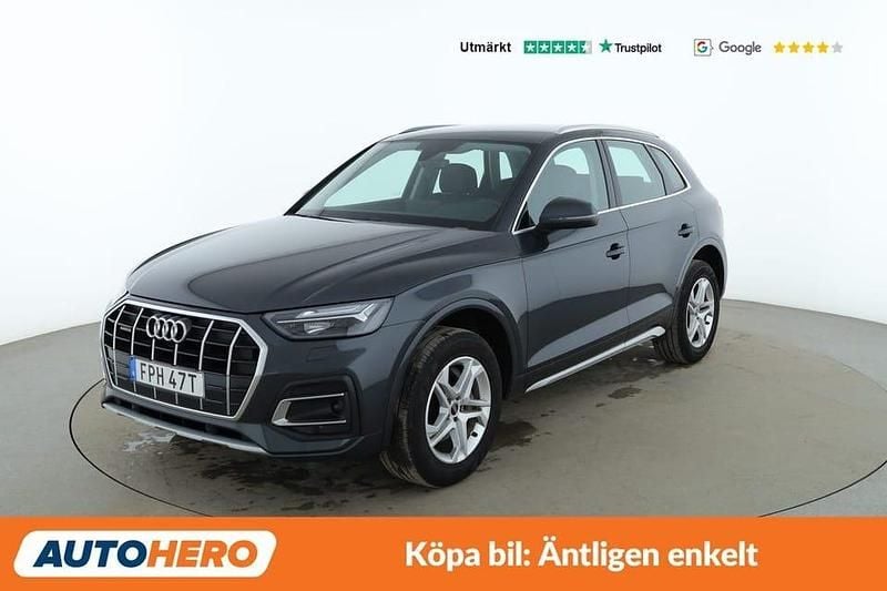 Grå Begagnad 2022 Audi Q5 SUV | 419 000 kr (Marknadspris) - Bild 1/4