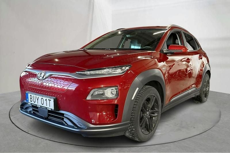 Röd Begagnad 2019 Hyundai Kona Premium SUV | 182 000 kr (Marknadspris) - Bild 1/4
