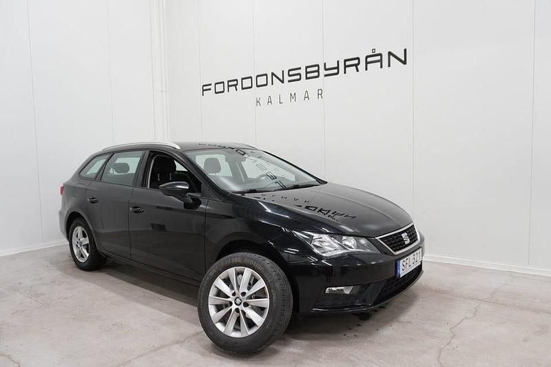 Begagnad Seat Leon ST 110 HK (80 kW) 2018 Svart Kombi