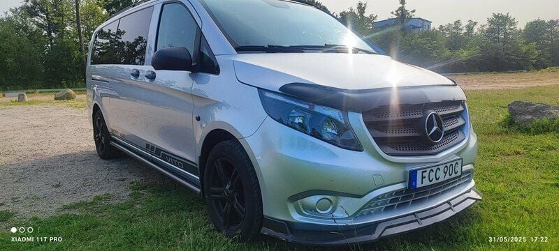 Silver Begagnad 2016 Mercedes Vito Minibuss | 220 000 kr - Bild 1/4