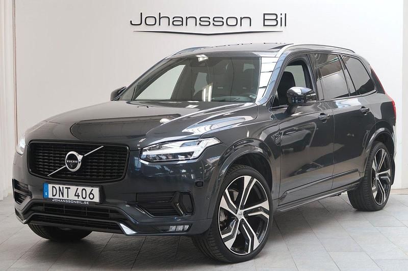 Grå Begagnad 2016 Volvo XC90 R-Design SUV | 329 900 kr (Dyr) - Bild 1/4
