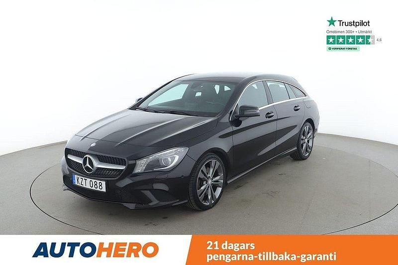 Svart Begagnad 2015 Mercedes CLA250 Shooting Brake Kombi | 190 000 kr - Bild 1/4