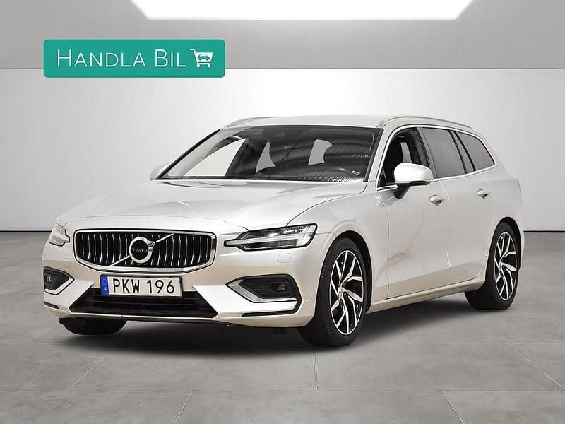 Silver Begagnad 2018 Volvo V60 Inscription Kombi | 308 900 kr (Bra pris) - Bild 1/4