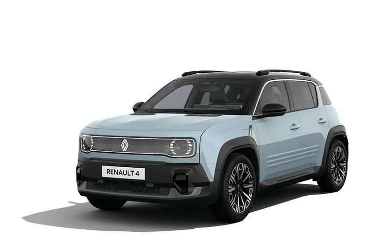 Ny Renault 4 E-Tech 2026 Blå SUV
