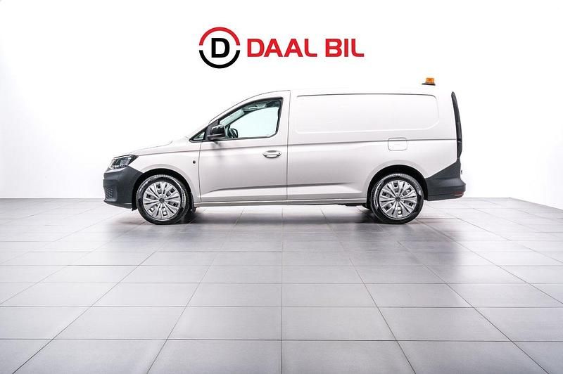 Vit Begagnad 2021 VW Caddy Maxi Minibuss | 279 700 kr (Dyr) - Bild 1/4