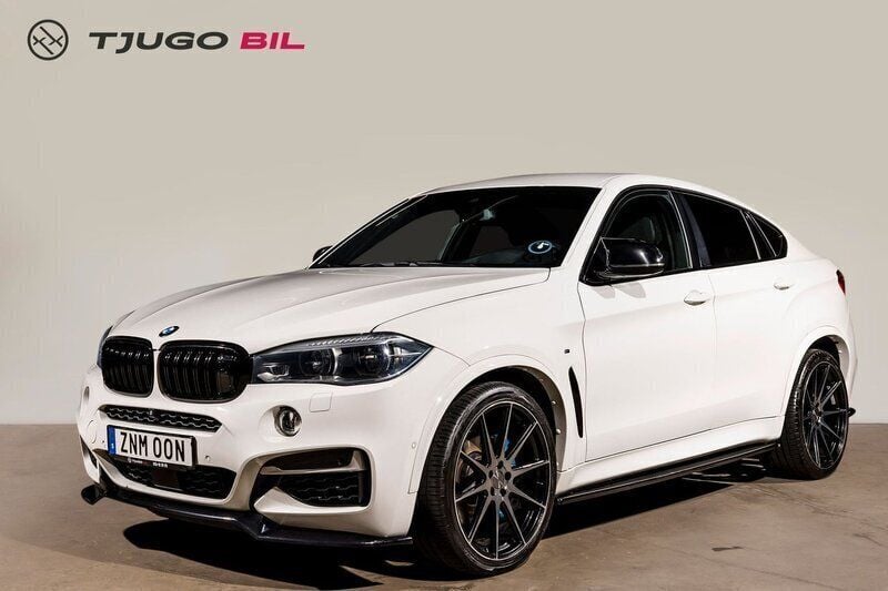 Vit Begagnad 2015 BMW X6 M50 M Sport SUV | 399 900 kr (Marknadspris) - Bild 1/4