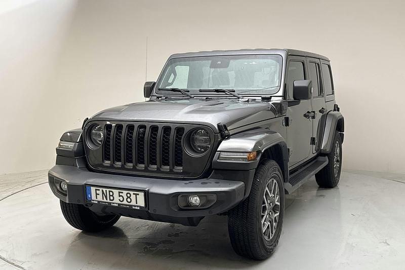 Grå Begagnad 2021 Jeep Wrangler 80th Anniversary SUV | 570 000 kr - Bild 1/4