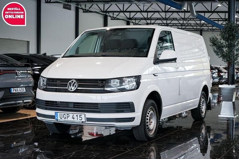 Vit Begagnad 2018 VW T6 Van | 169 500 kr (Superpris) - Bild 1/4