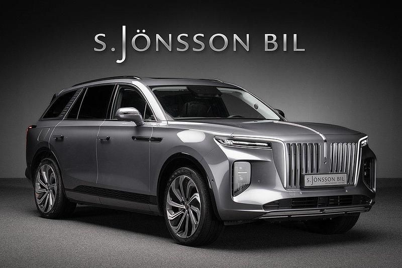 Grå Begagnad 2022 Hongqi E-HS9 SUV | 619 000 kr - Bild 1/4