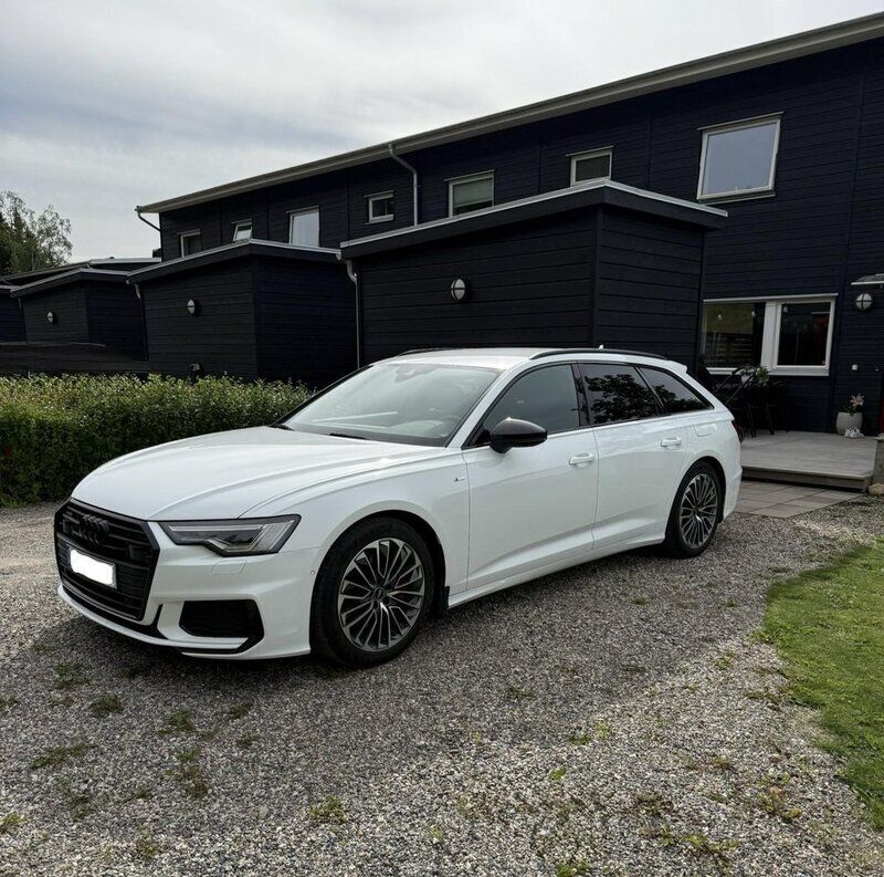 Vit Begagnad 2021 Audi A6 S-Line Kombi | 439 000 kr (Marknadspris) - Bild 1/4