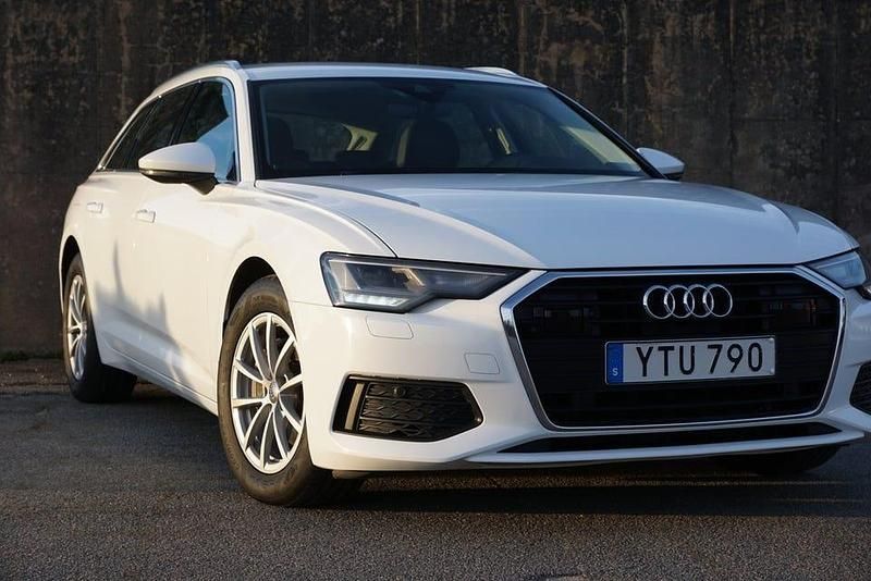 Begagnad Audi A6 204 HK (150 kW) 2018 Vit Kombi