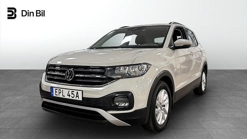 Grå Begagnad 2022 VW T-Cross SUV | 184 900 kr (Marknadspris) - Bild 1/4