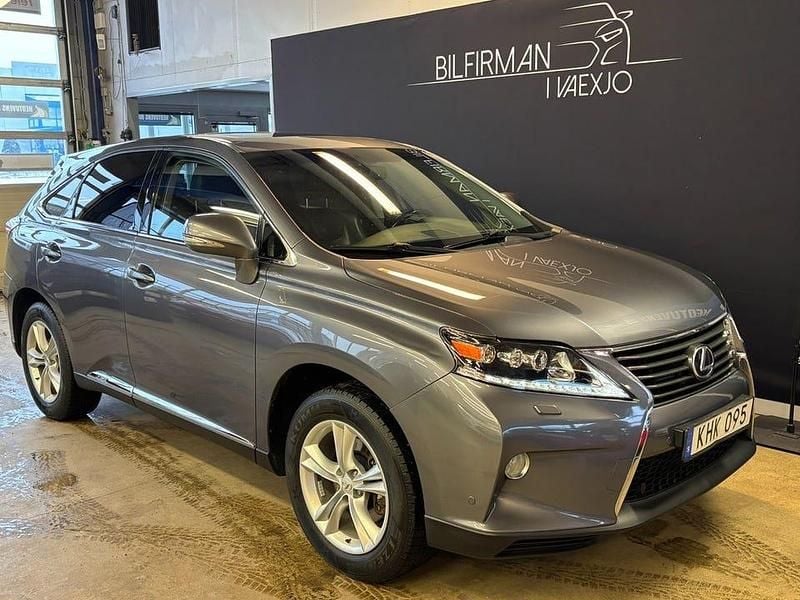 Begagnad Lexus RX450h Luxury Line 299 HK (219 kW) 2013 Mörkgråmet SUV