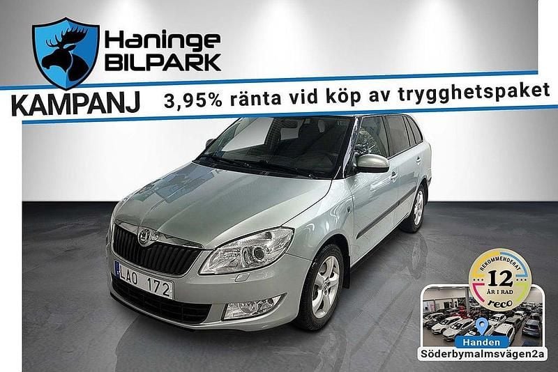 Grön Begagnad 2010 Skoda Fabia Halvkombi | 69 900 kr (Marknadspris) - Bild 1/2