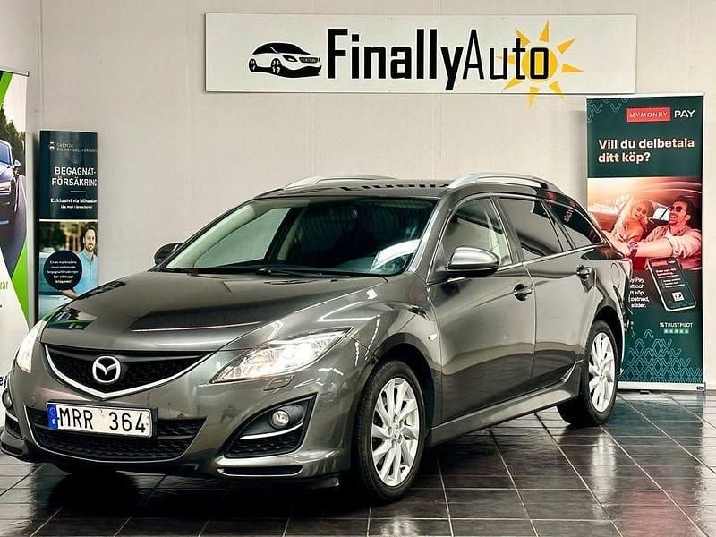 Grå Begagnad 2011 Mazda 6 Kombi | 67 900 kr (Lite dyr) - Bild 1/4