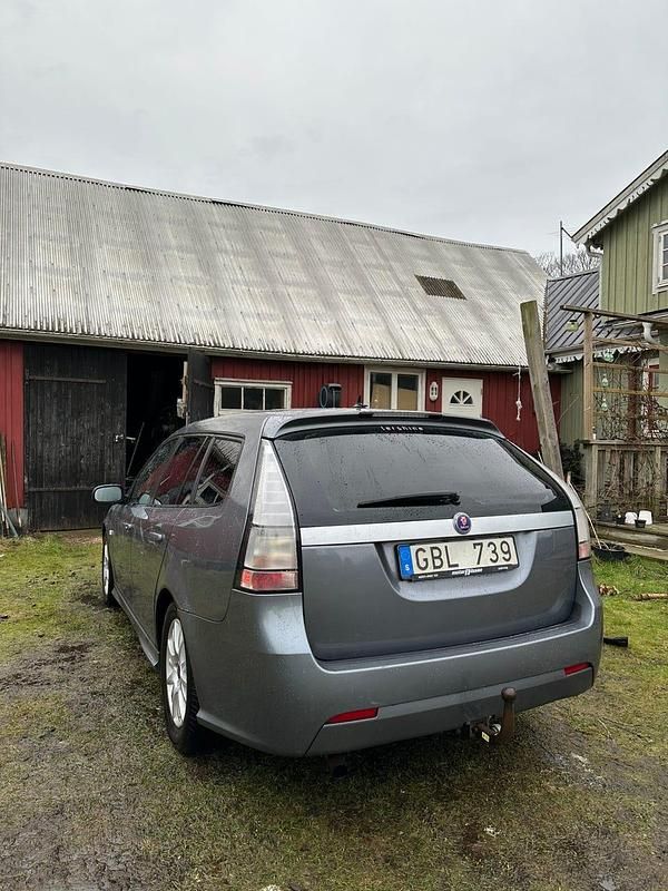 Begagnad Saab 9-3 150 HK (110 kW) 2008 Blå/grå metallic Kombi