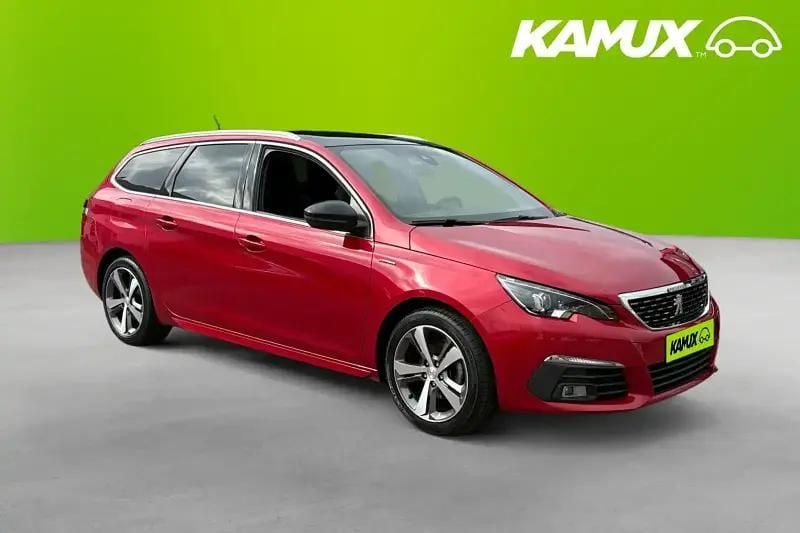 Röd Begagnad 2019 Peugeot 308 GT-line Kombi | 179 900 kr (Marknadspris) - Bild 1/4