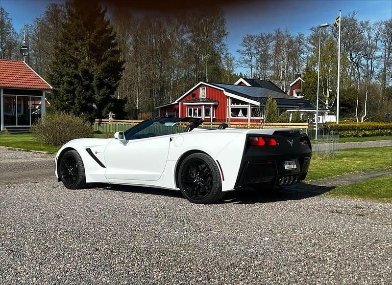 Begagnad Chevrolet Corvette Stingray LT 466 HK (342 kW) 2014 Vit