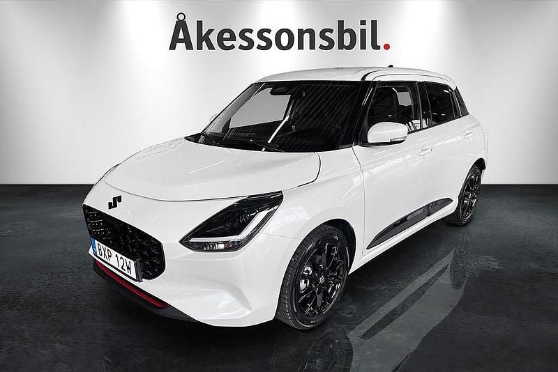 Vit Begagnad 2024 Suzuki Swift Halvkombi | 272 000 kr - Bild 1/4