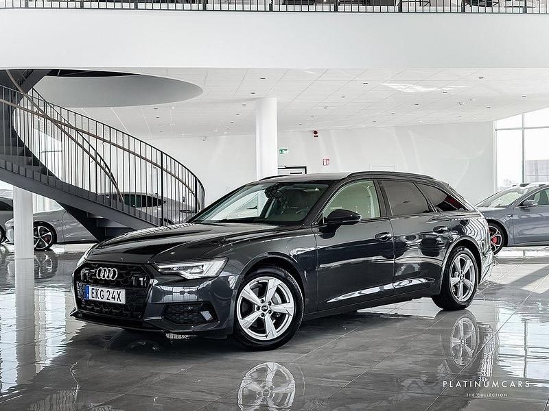 Grå Begagnad 2024 Audi A6 Kombi | 429 000 kr (Marknadspris) - Bild 1/4
