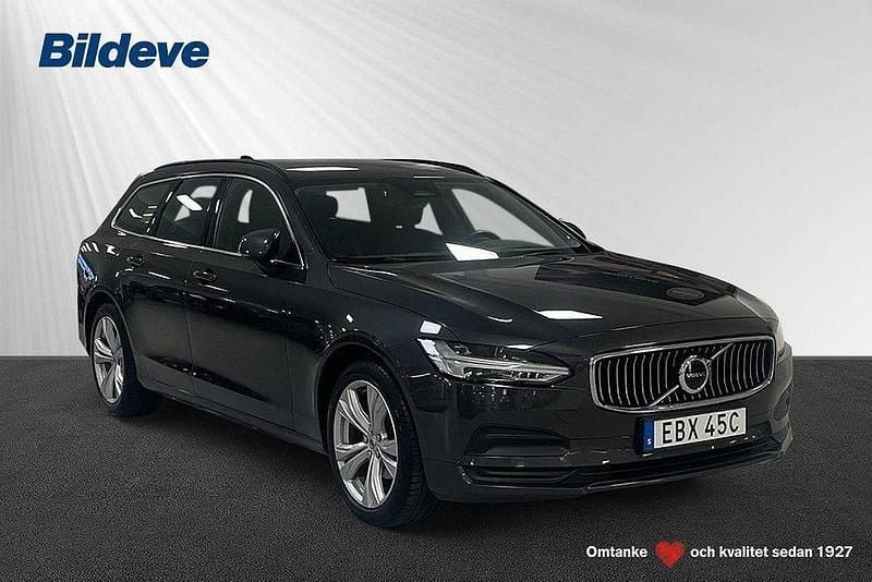 Grå Begagnad 2022 Volvo V90 Core Kombi | 299 900 kr (Superpris) - Bild 1/4