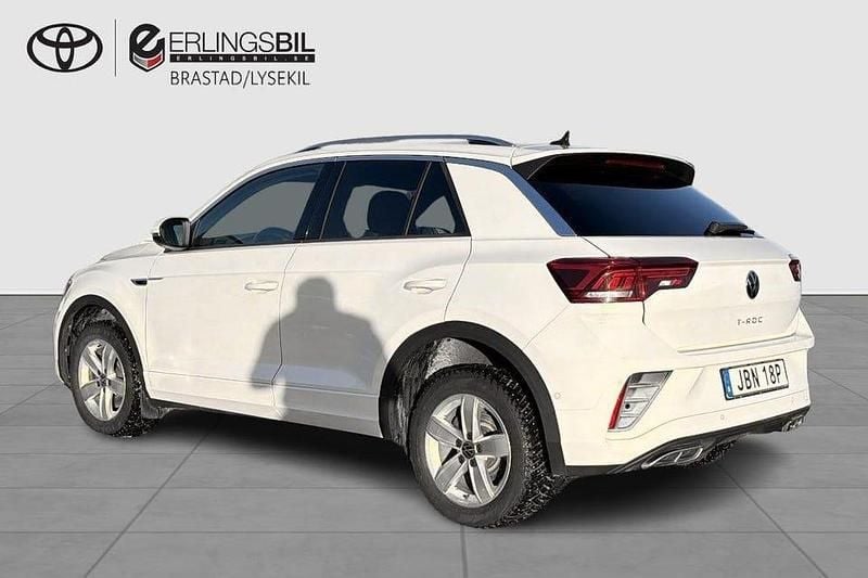 Begagnad VW T-Roc R-line 150 HK (110 kW) 2022 Vit SUV
