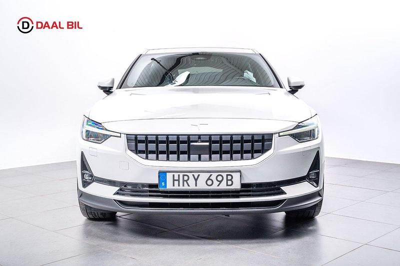 Begagnad Polestar 2 Long Range Dual motor 309 kW (421 HK) 2021 Vit Halvkombi
