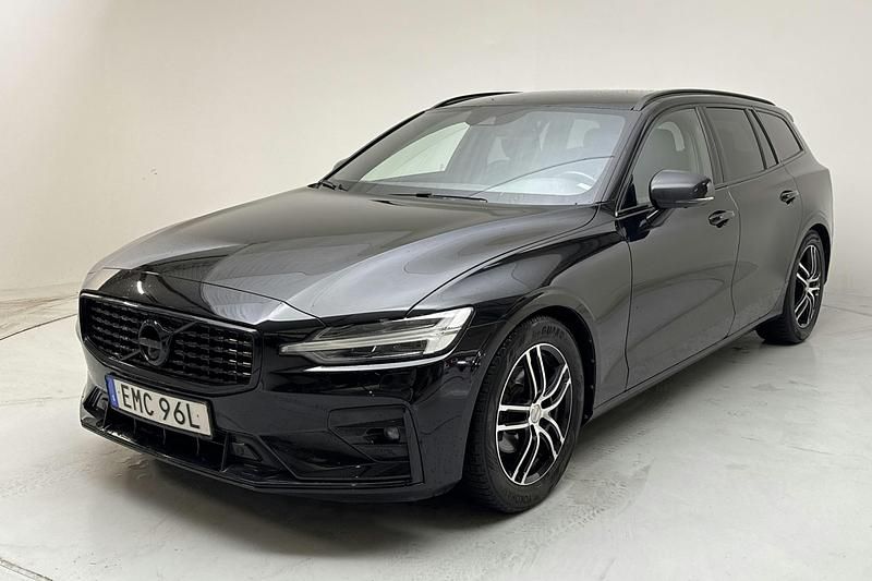 Svart Begagnad 2020 Volvo V60 R-Design Kombi | 290 000 kr (Dyr) - Bild 1/4
