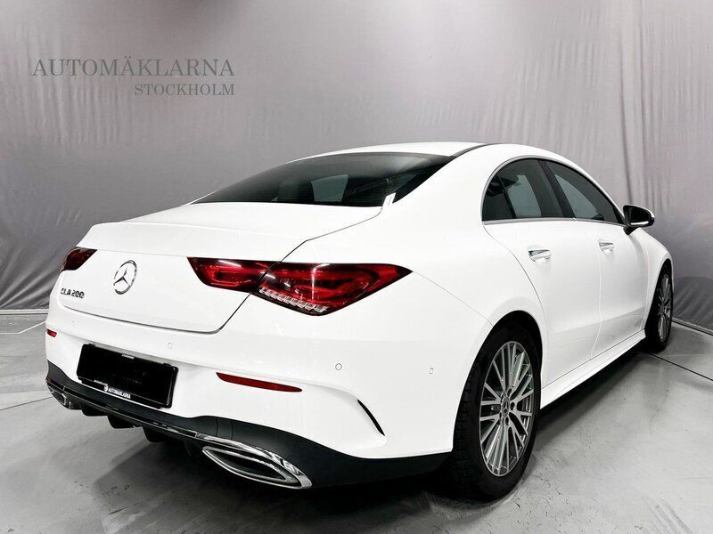 Begagnad Mercedes CLA200 AMG 164 HK (120 kW) 2019 Vit Sportkupé