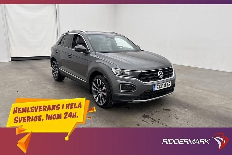 Grå Begagnad 2017 VW T-Roc GT SUV | 238 900 kr (Lite dyr) - Bild 1/3