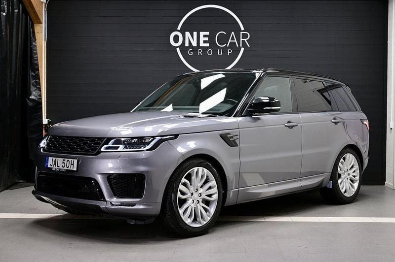 Grå Begagnad 2020 Land Rover Range Rover Sport HSE Dynamic SUV | 739 900 kr - Bild 1/4