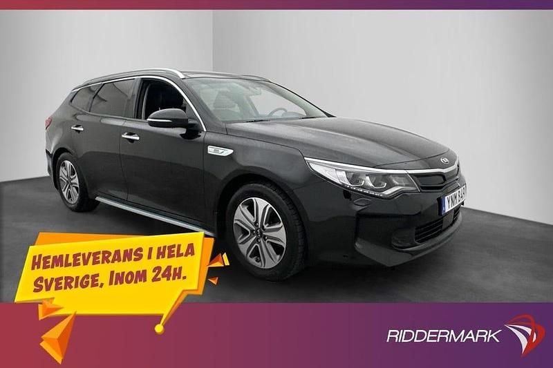 Svart Begagnad 2018 Kia Optima Advance Kombi | 169 900 kr (Marknadspris) - Bild 1/3