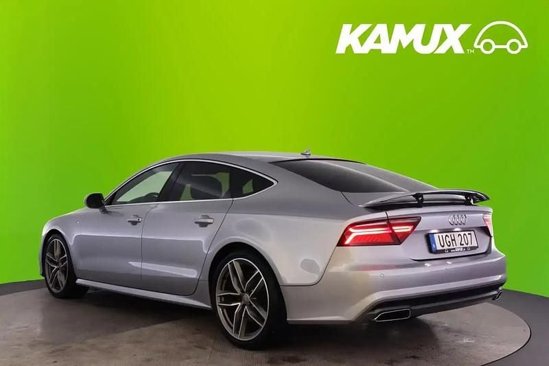 Begagnad Audi A7 Sportback 272 HK (200 kW) 2015 Silver/grå Halvkombi