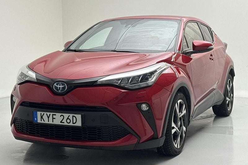 Röd Begagnad 2023 Toyota C-HR Edition SUV | 205 000 kr (Bra pris) - Bild 1/4