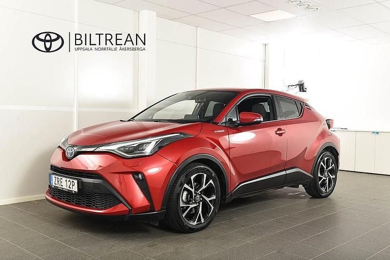 Röd Begagnad 2021 Toyota C-HR Edition SUV | 274 900 kr (Lite dyr) - Bild 1/4
