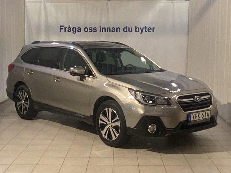 Ljusbrun (lbrun) Begagnad 2019 Subaru Outback SUV | 289 900 kr (Lite dyr) - Bild 1/4